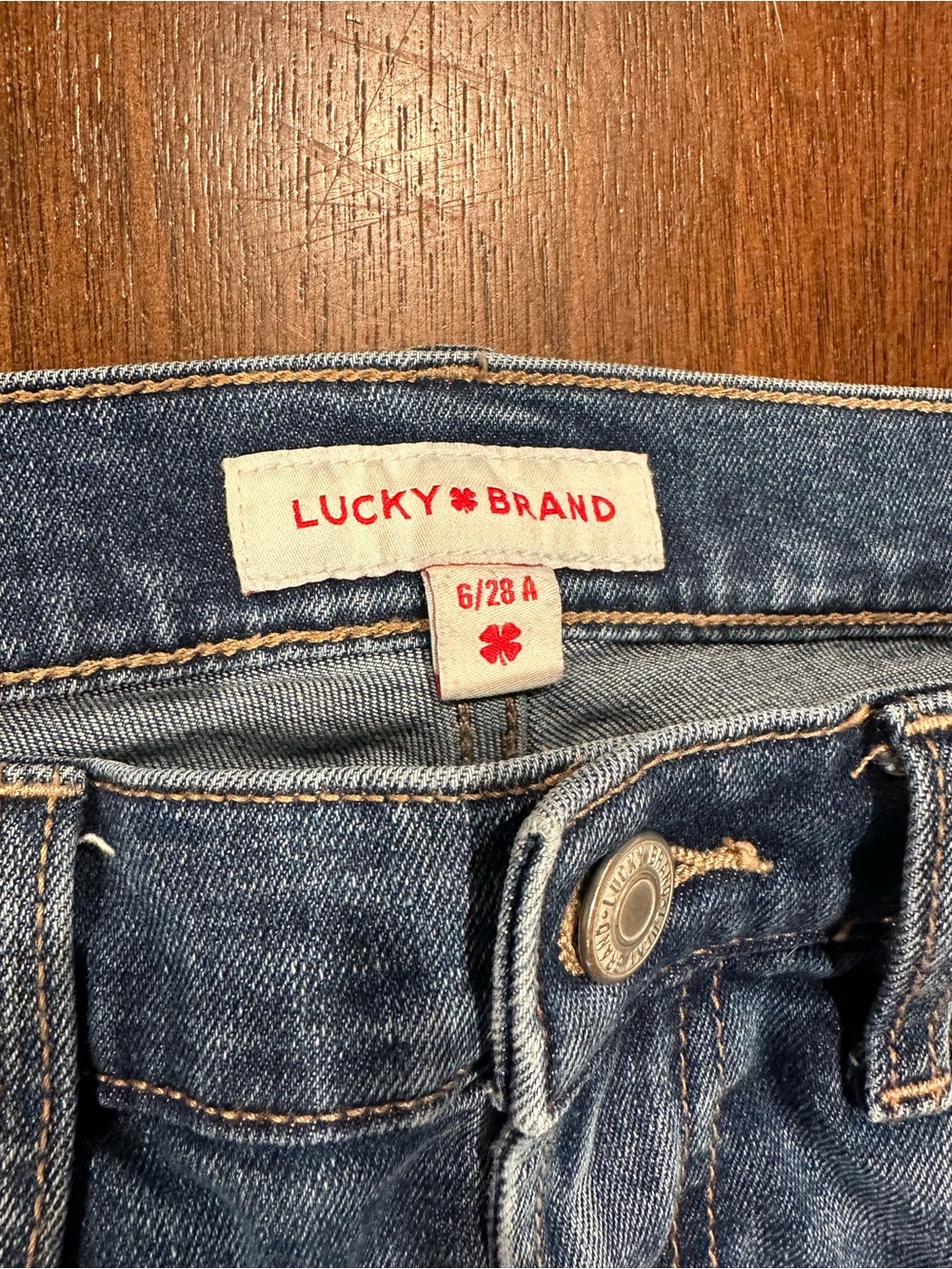 Lucky Brand Women's Blue Denim Jeans - Size 6/28
